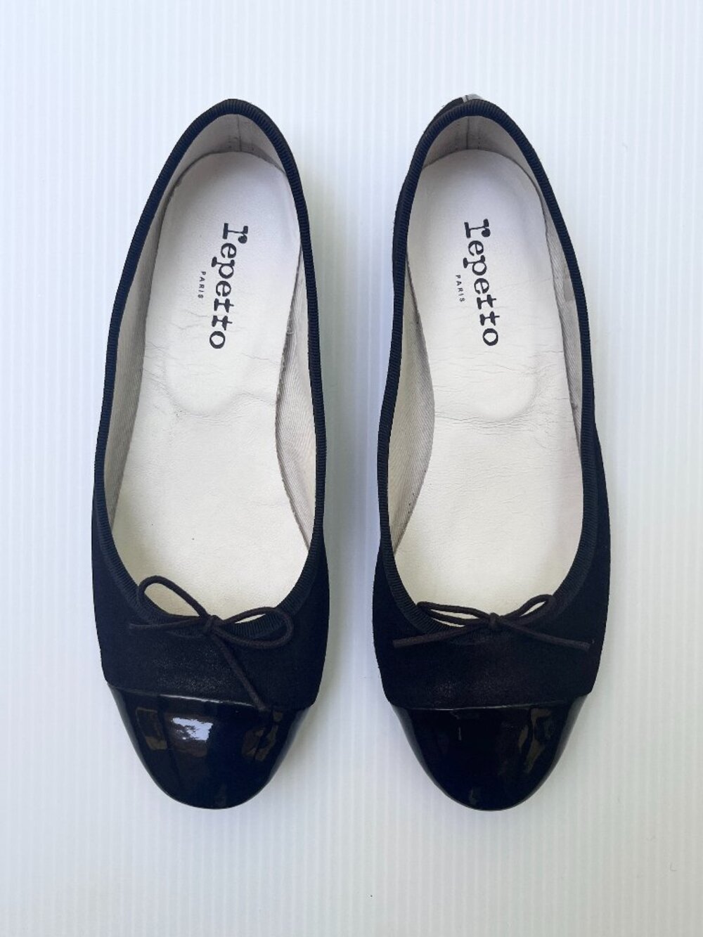 Repetto Flora Patent Leather Heels in Noir - Size 39 EU/8 US
